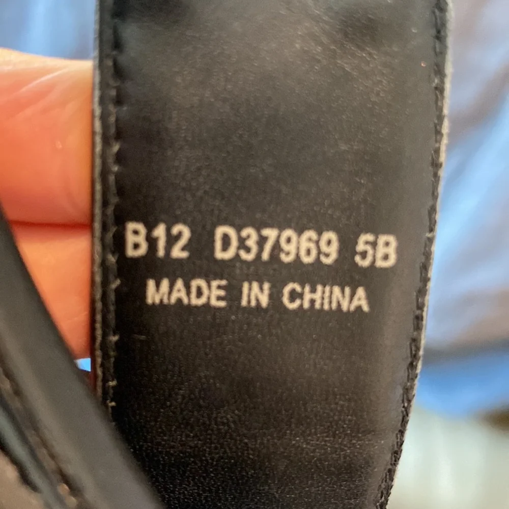 EUC Cole HAAN Black Leather Sandals | Size 5 - Picture 7 of 7